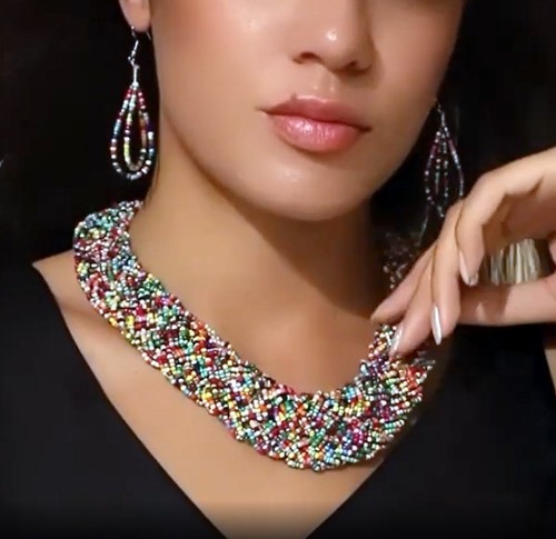 2er set collier und - set, ohrringe