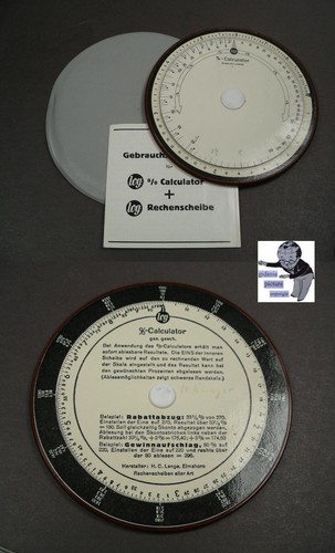 Lange rechenschieber - h.c.,