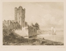 POPPEL (*1807) nach SCHWARTZ (19.Jhd), Eltville am Rhein, um 1846, Sst.