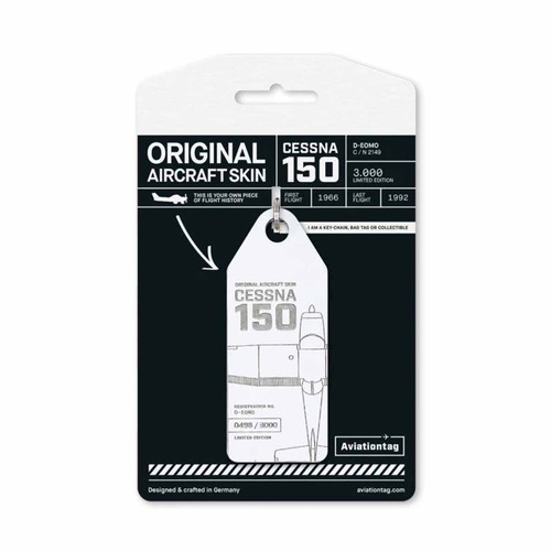Aviationtag cessna 150 eomo - 150, d-eomo
