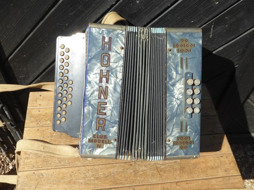 Vintage hohner akkordeon - vintage,