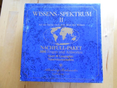 Wissens spektrum - spektrum, ii