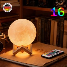 LED Mond Lampe 3D Nachtlicht
