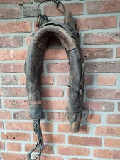 Kummet altes Pferdegeschirr Holz/Leder/Eisen