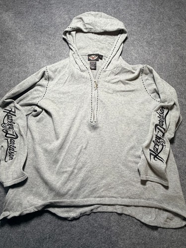 Harley davidson grau - harley-davidson, kapuzen