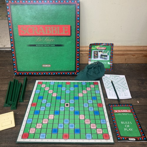 Vintage scrabble deluxe - vintage,