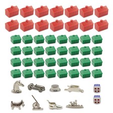 Monopoly ersatzteile set - monopoly,