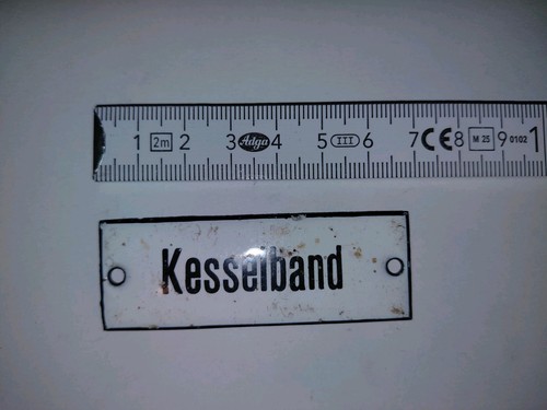 Emaille emailleschild - emaille,