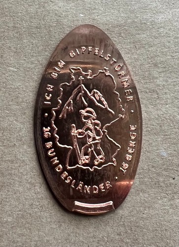 Elongated coin - coin,