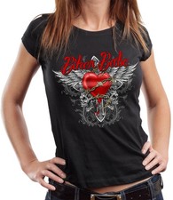 Biker Motorrad Lady T Shirt