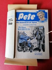 1  x  Klaus Dill " Pete Sammelmappe"  Die blaue Mauritius...Uta-Verlag 1950er ,