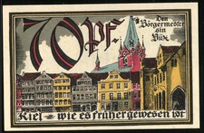 Notgeld Kiel 1921, 70 Pf