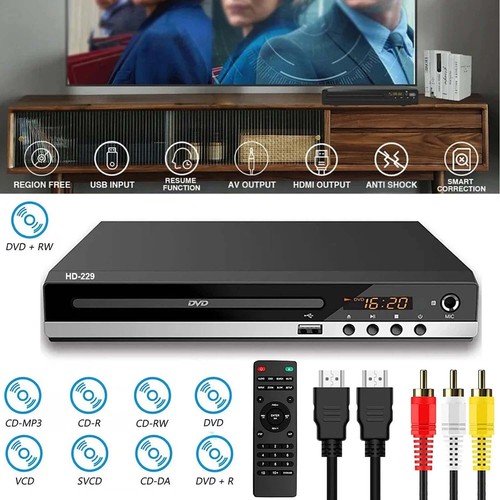 Dvd uhd spieler mit hdmi - cd,