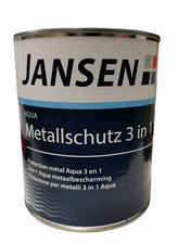 Metallschutz 3 in 1 Freie Farbwahl  Jansen Aqua  2,5L