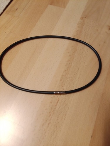 Halskette kautschukkette leder - halskette,