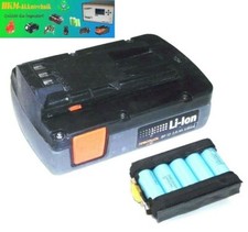 Zellentausch für  Protool Akku BP 18 Compact 18 V Li  mit 1,5 Ah -  1500 mAh