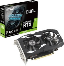 ASUS RTX 3050 OC 6GB GDDR6 Gaming Grafikkarte – HDMI, DP, Raytracing, DLSS