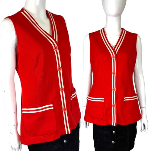 Vintage 60er 70er - , rotes
