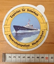 Aufkleber Sticker Wasserschutzpolizei Niedersachsen Experten für Sicherheit 