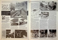 Oldtimer Praxis 02/2002 Teil 16 - NSU OSL 351 Restaurierung der Linierung - ein