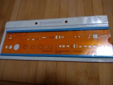 Standardgraph Zeichenschablone No 3343 Elektrotechnik III