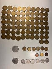 Lot 1, 5, 10, 50 Pfennig 1949