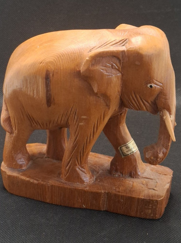 Vintage holzelefant thailand - holzelefant,