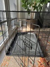 Hundekäfig Metall Transportkäfig Auto Hundebox Transportbox faltbar Drahtkäfig