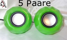 5x Kompakt Mini Stereo Paar