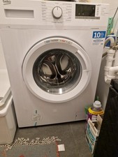 Beko B3WFU58415W1 8kg Frontlader Waschmaschine, 60 cm breit, 1400 U/Min, Watersa