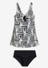 2-tlg Long-Tankini Set Gr