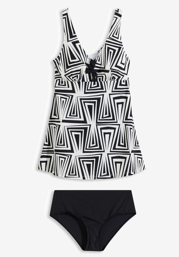 Tlg long tankini set gr - 2-tlg,