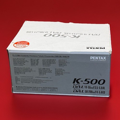 Pentax 500 dslr kamera - dslr,