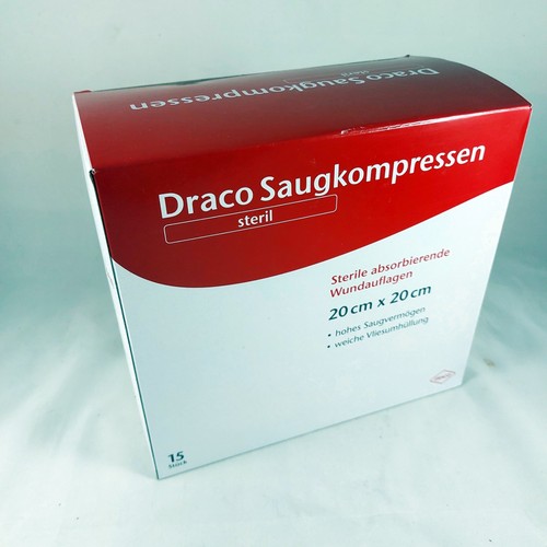 Draco saugkompressen steril - saugkompressen,