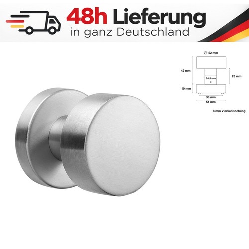 Türknauf edelstahl v2a - türknauf, matt