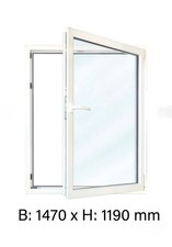 2x Fenster inklusive Rahmen B
