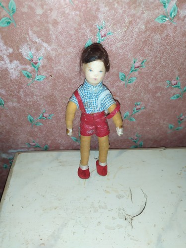 Alte biegepuppe kind erna - biegepuppe,