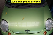 Motorhaube Daewoo Matiz 0.8