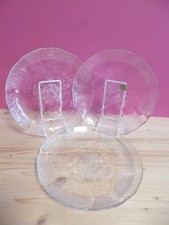Luminarc Glas Teller Fleur Arcoroc - Ø 19,5 cm - 3 x  Kuchen Teller