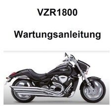 Suzuki VZR 1800  Intruder Werkstattbuch Reparaturanleitung Deutsch auf CD