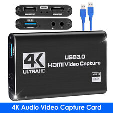 4K USB 3.0 HDMI Videoaufnahmekarte 1080P HD Capture Card Videorecorder Grabber