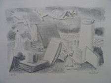 HARALD METZKES "Stilleben mit