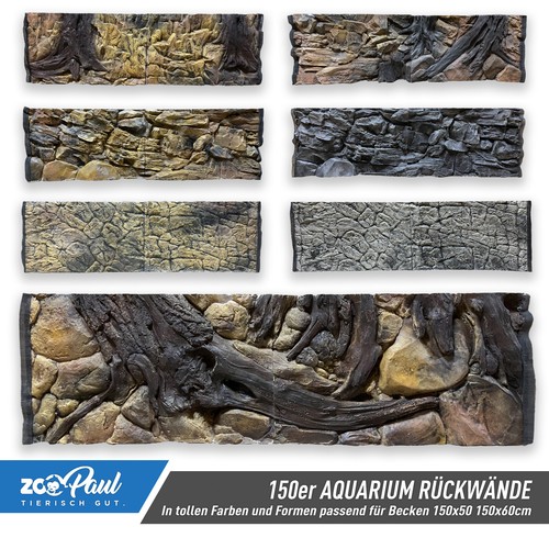 Zoopaul aquarium rückwand - zoopaul, 3d