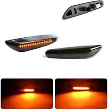 Seitenblinker Schwarz 2X LED