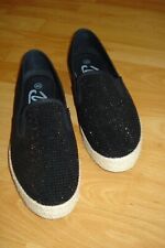VENICE Slipper Sneaker Espadrilles Glitzer Schmucksteine Größe 40 neu wertig
