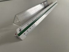 RUMOLD Dreikantmaßstab 30cm