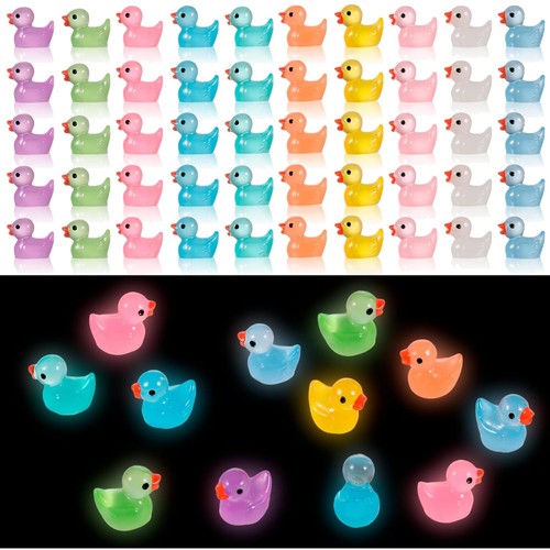 Mini enten figuren harz - figuren,