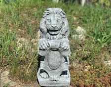Frostfeste Steinfigur Löwe