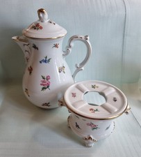 Hutschenreuther MARIA THERESIA *Mirabell * Stövchen und Kaffeekanne  Top