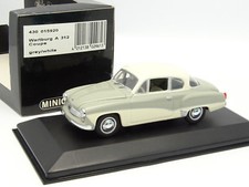 Minichamps 1/43 - Wartburg A312 Coupe Grau Weiß